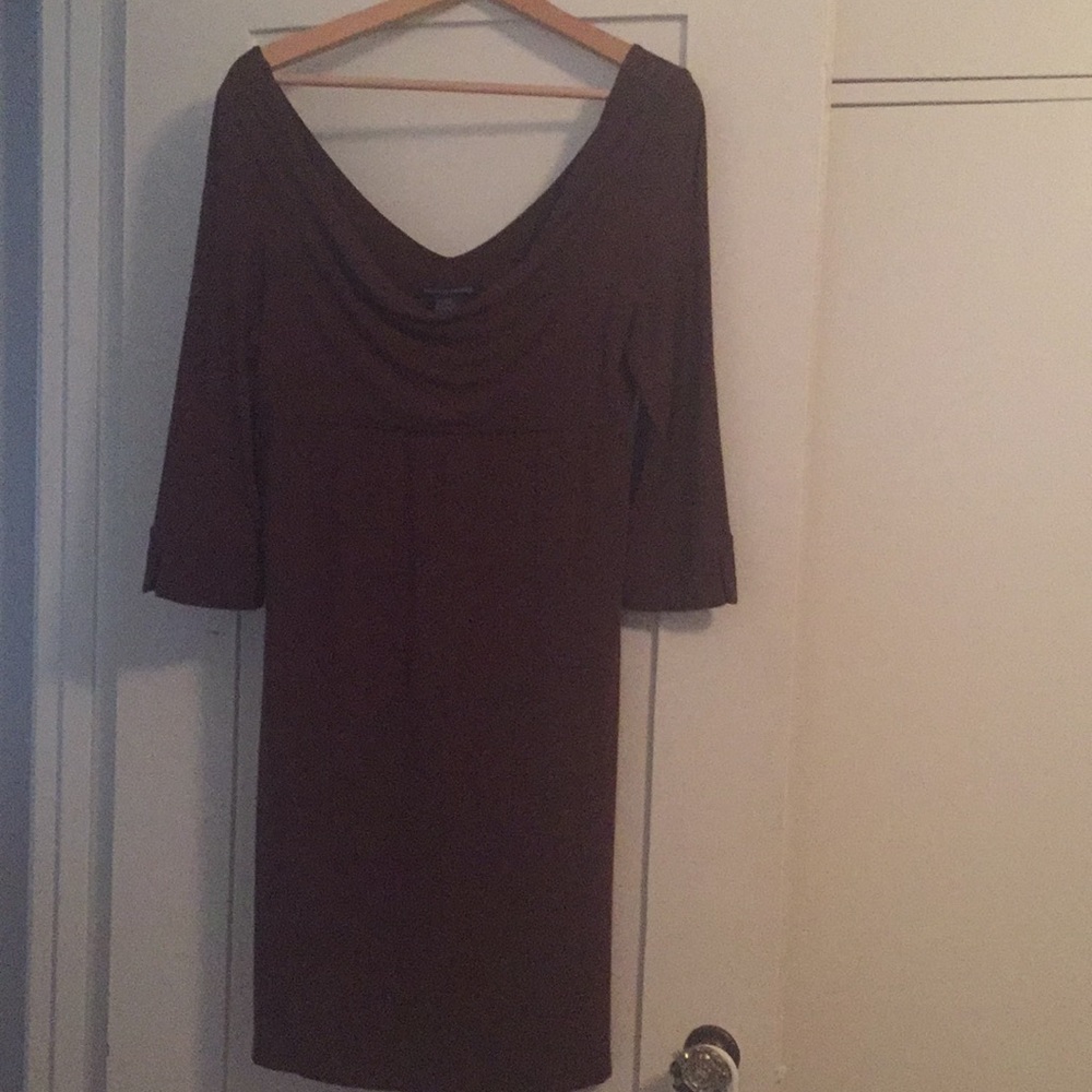 Chocolate brown dress